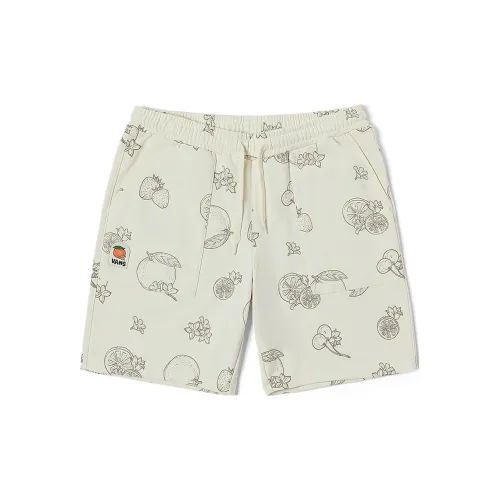 Vans Casual Shorts Women's Vintage White Pattern Print