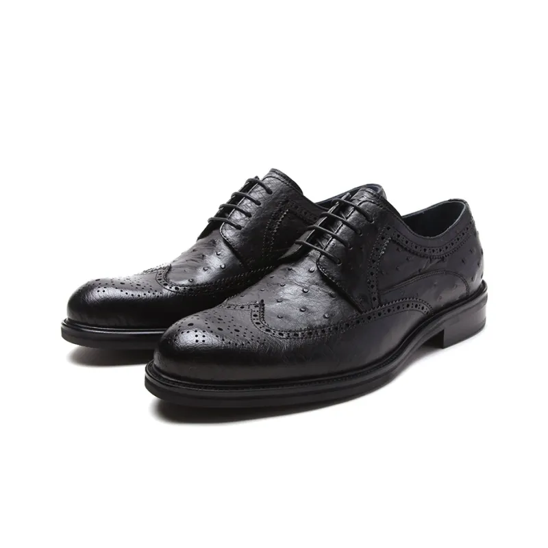 Satchi Dress Shoes Men Low Top Black-2