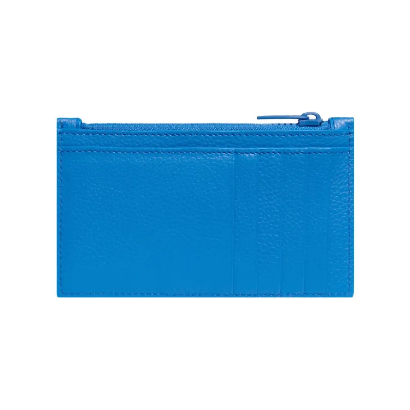 Balenciaga Calfskin Card Holder Card Holder Men's Blue-1