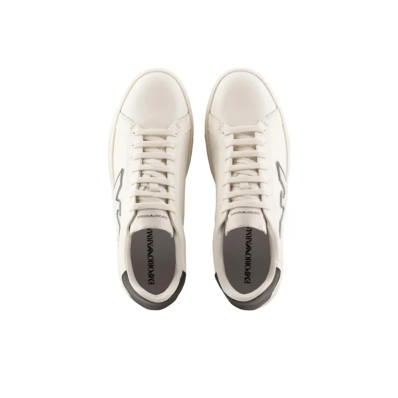EMPORIO ARMANI Logo-patch Low-top Sneakers-2