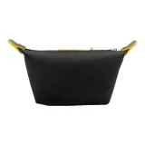 LONGCHAMP Le Pliage Club Canvas Dumpling Bag Coin Purse Unisex Gray Yellow