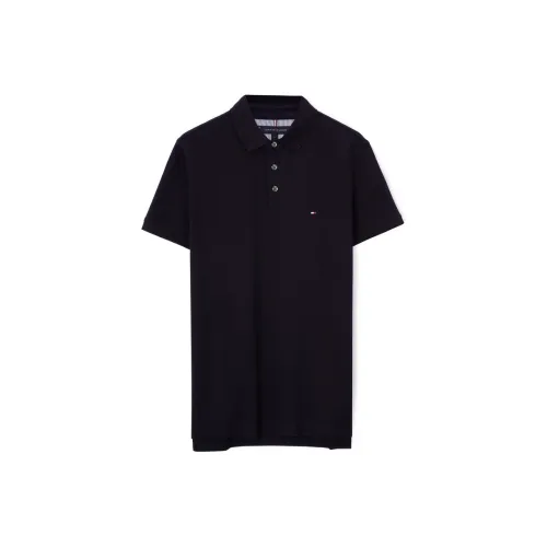 Tommy Hilfiger Polo Shirts Men Navy Blue