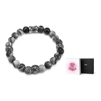 AKAK Bracelets Men Lapis Lazuli Stone