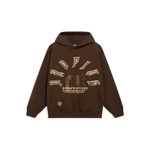 LINING Sports Basketball Collection Sweatshirt Unisex Earth Brown