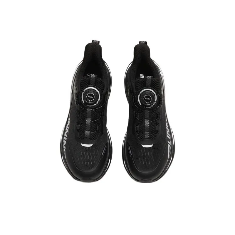 Anta Anti-Slip Wear-Resistant Low-Top Running Shoes Men's Black-1
