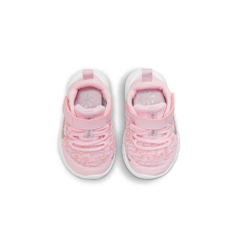 Nike Free RN 2021 Low Top Toddler Shoes Pink Infant And Toddler-3
