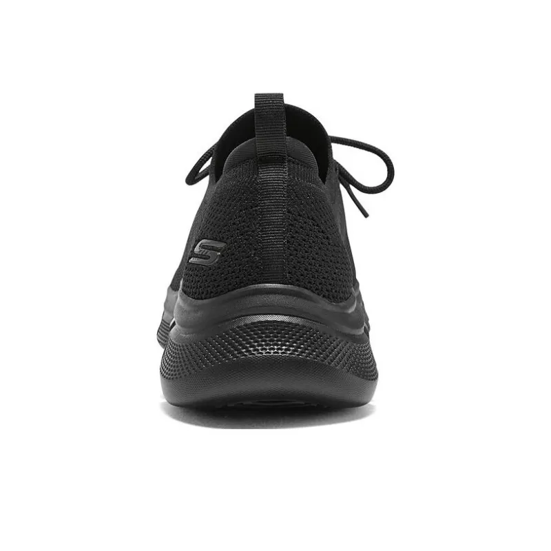 Skechers BOBS B FLEX Cushioning, Wear Resistant Low Top Casual Shoes Men's Pure Black-3