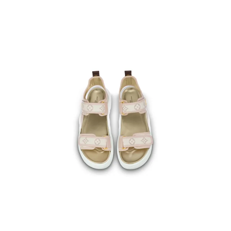 LOUIS VUITTON Archlight Beach Sandals Women's Light Umber-3