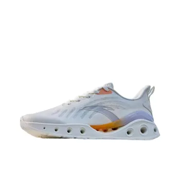 Anta Anti Slip Wear Resistant Low Top Energy Ring Technology Running Shoes Women's White
