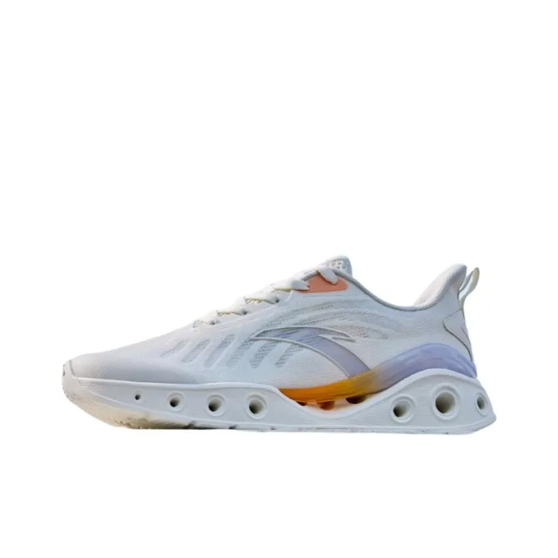 Anta Anti Slip Wear Resistant Low Top Energy Ring Technology Running Shoes Women's White-0