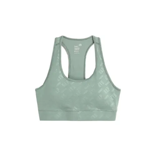 GAP Sleeveless Sports Shirts Women's Green