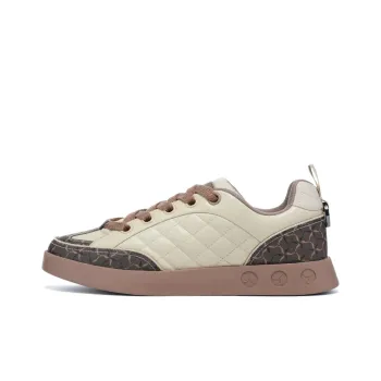 LI NING 1990 Wind Chimes 2 Low Top Skateboard Shoes Men's White Umber