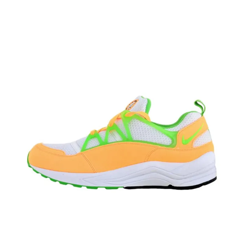 Nike Air Huarache Light 'Atomic Mango' Cushioned Slip Resistant Low Top Running Shoes Men's Yellow Green White-0