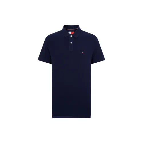 Tommy Hilfiger Capsule Series Polo Shirts Men Marine Blue DCC