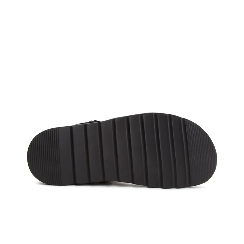 Satchi Stylish Sandals Men's Black-5
