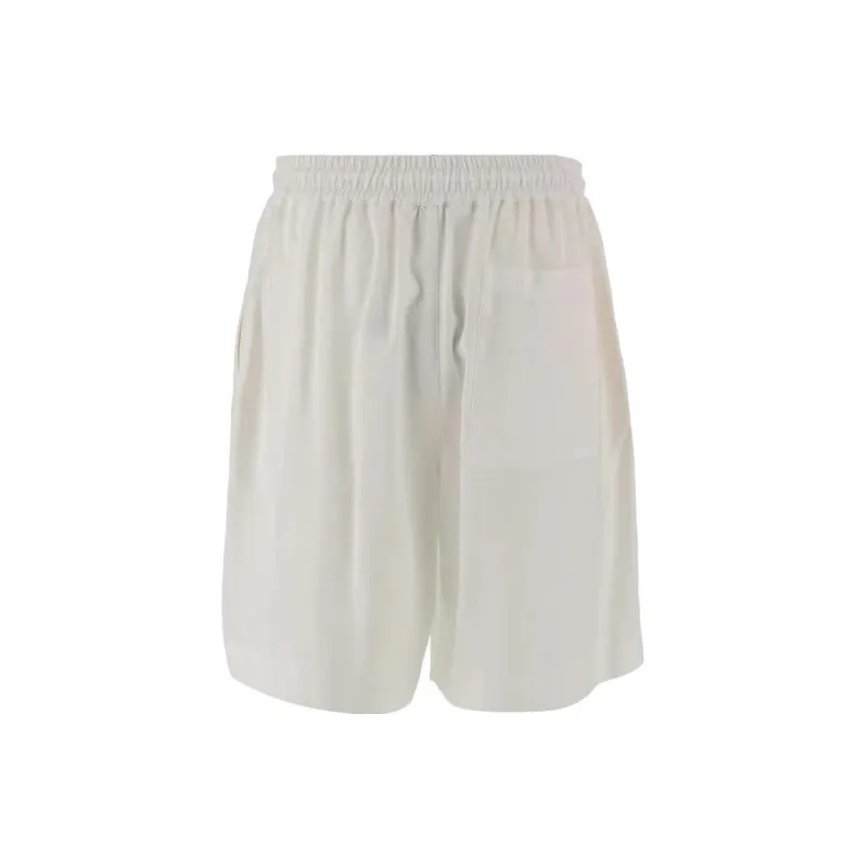 GIORGIO ARMANI Casual Shorts Men Gray White-1