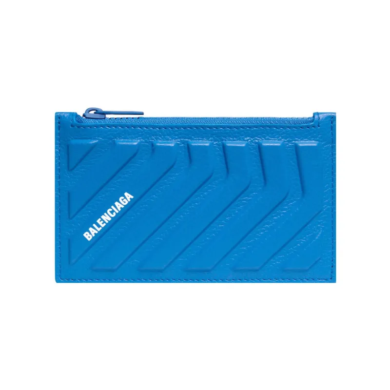 Balenciaga Calfskin Card Holder Card Holder Men's Blue-0