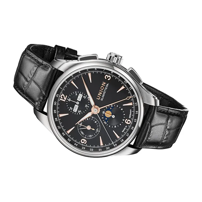 UNION GLASHUTTE/SA Men Belisar Collection Watch-1