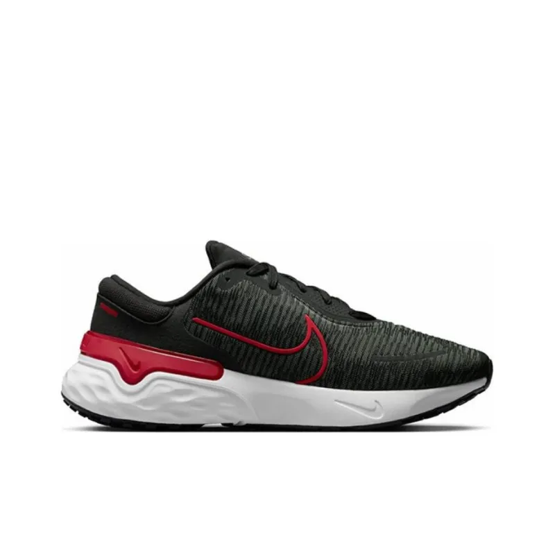 Nike Renew Run 4 Road Running Shoes 'Black University Red'-1