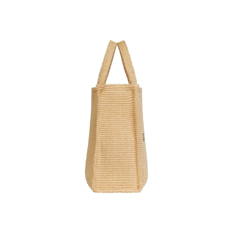 GIVENCHY Raffia Tote Bag Shopping Bag Handbag Large Size Women's Natural-1