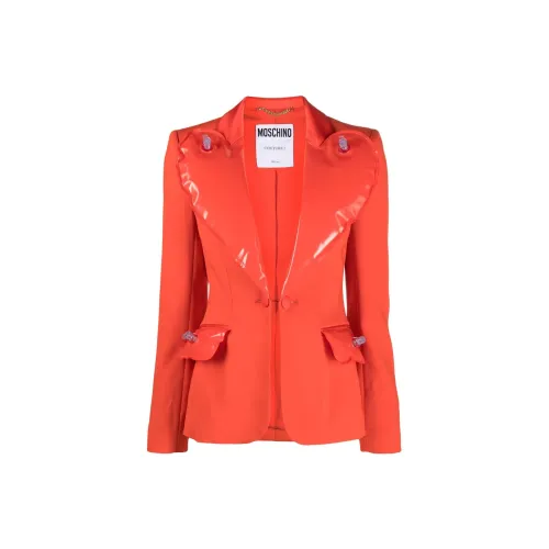 MOSCHINO Business Suits Women's Pomegranate Red