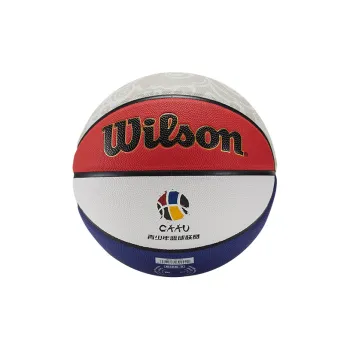 Wilson x CAAU PU Basketball Red Blue White Size 7 Ball Training Unisex