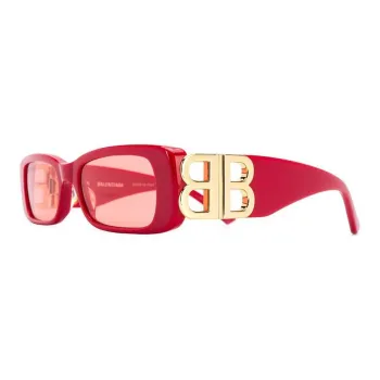 Balenciaga Dynasty Rectangular Frame Sunglasses