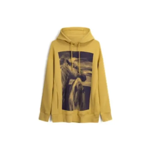 Calvin Klein Simple Series Sweatshirts Unisex CWY- Ginger Yellow