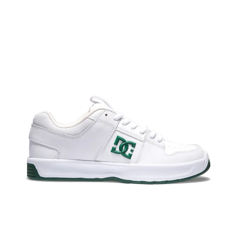 DC Shoes Lynx Zero Anti Slip Wear Resistant Low Top Skateboard Shoes Unisex White-1