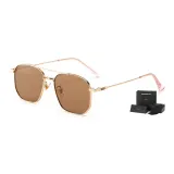 Gold Frame with Tea Brown Lens
