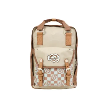 Doughnut Polyester Handheld Backpack Medium Size Women's Multicolor