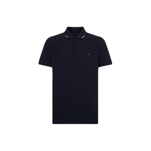 Tommy Hilfiger Polo Shirts Men Navy Blue