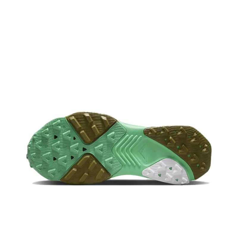 Nike ZoomX Zegama Trail Spring Green Olive Flak Black White-5