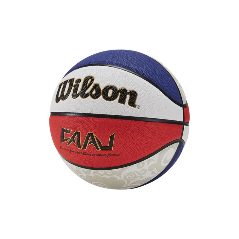 Wilson x CAAU PU Basketball Red Blue White Size 7 Ball Training Unisex-1