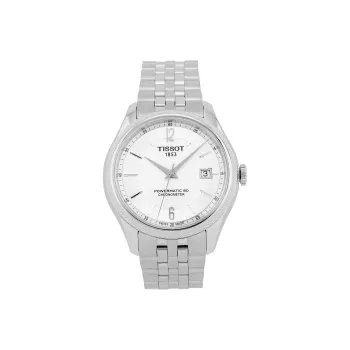 TISSOT Treasure Ring Series Automatic Mechanical Movement Men's Watches Watch 41mm 39mm*41mm Silver Dial