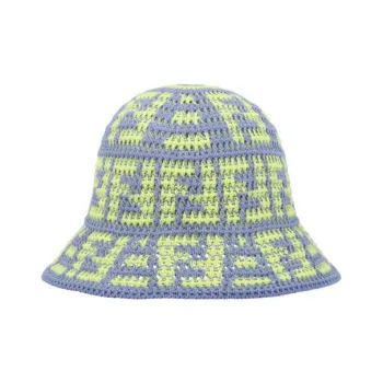 FENDI Bucket Hats Baby Mustard Yellow