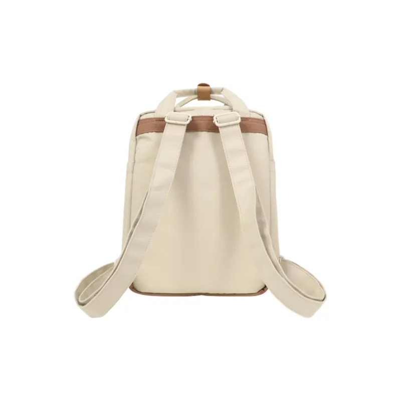 Doughnut Polyester Laptop Bag Handbag Tote Bag Crossbody Bag Mini Women's Mushroom Pattern/Cream Pattern-2