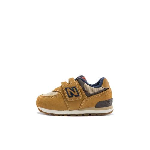 (TD) New Balance 574 Low-Top Running Shoes Brown