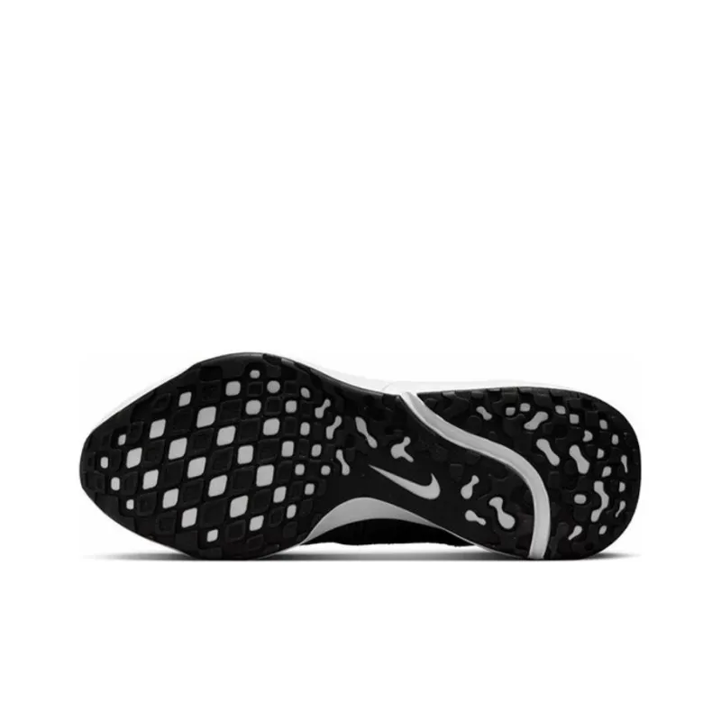 Nike Renew Run 4 Road Running Shoes 'Black University Red'-4