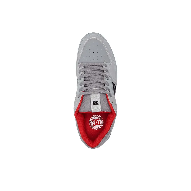DC Shoes Lynx Zero Anti Slip Wear Resistant Low Top Skateboard Shoes Unisex Gray-3
