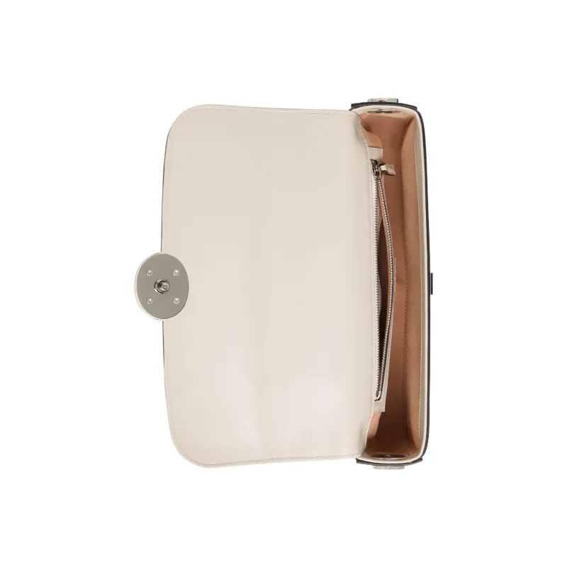 GUCCI Leather Handbag, Shoulder Bag, Crossbody Bag Small Size Women's White-4