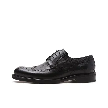 Satchi Dress Shoes Men Low Top Black
