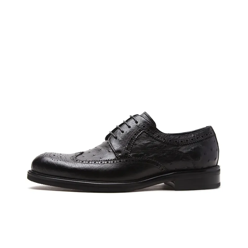 Satchi Dress Shoes Men Low Top Black-0