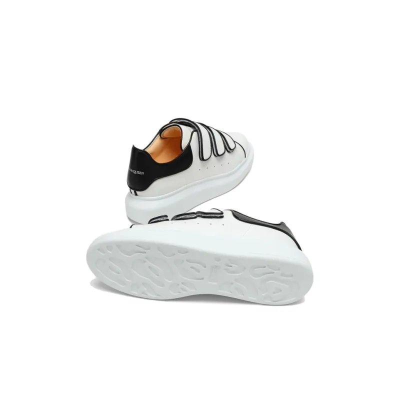 Alexander McQueen Oversize Sole Sneakers 'White Black' Women's-4