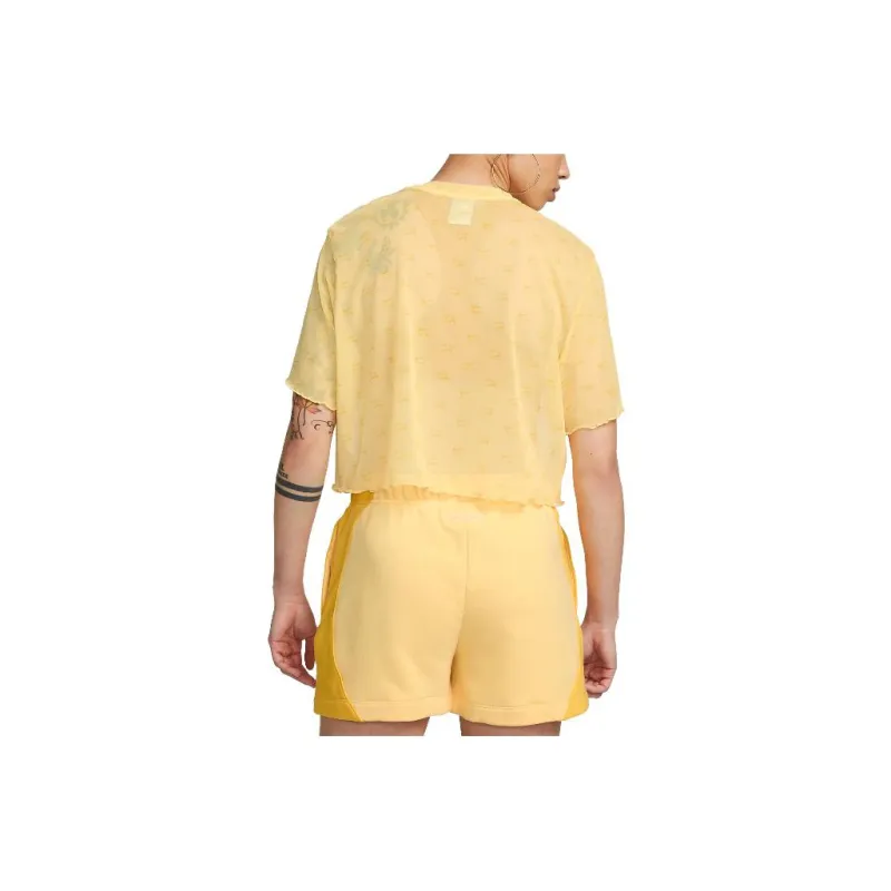 Nike T Shirts Women's Yellow-1