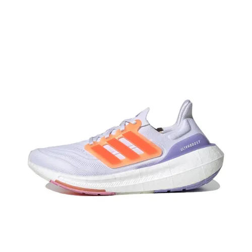 Adidas Ultra Boost Light White Solar Red Beam Pink Women's