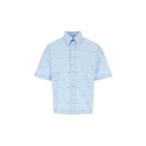 Givenchy Shirts Men Blue