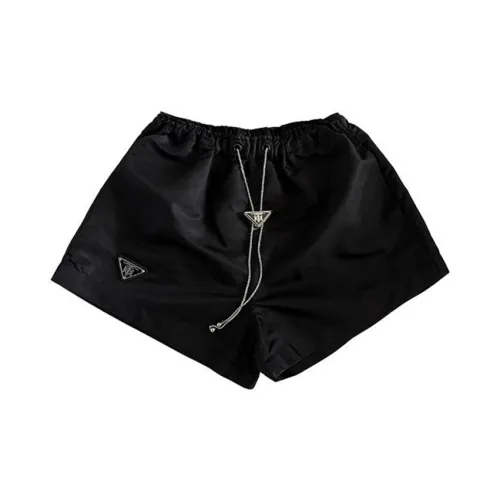 TCH Casual Shorts Unisex Black Base With Silver Logo