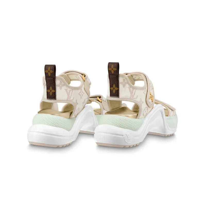 LOUIS VUITTON Archlight Beach Sandals Women's Light Umber-2