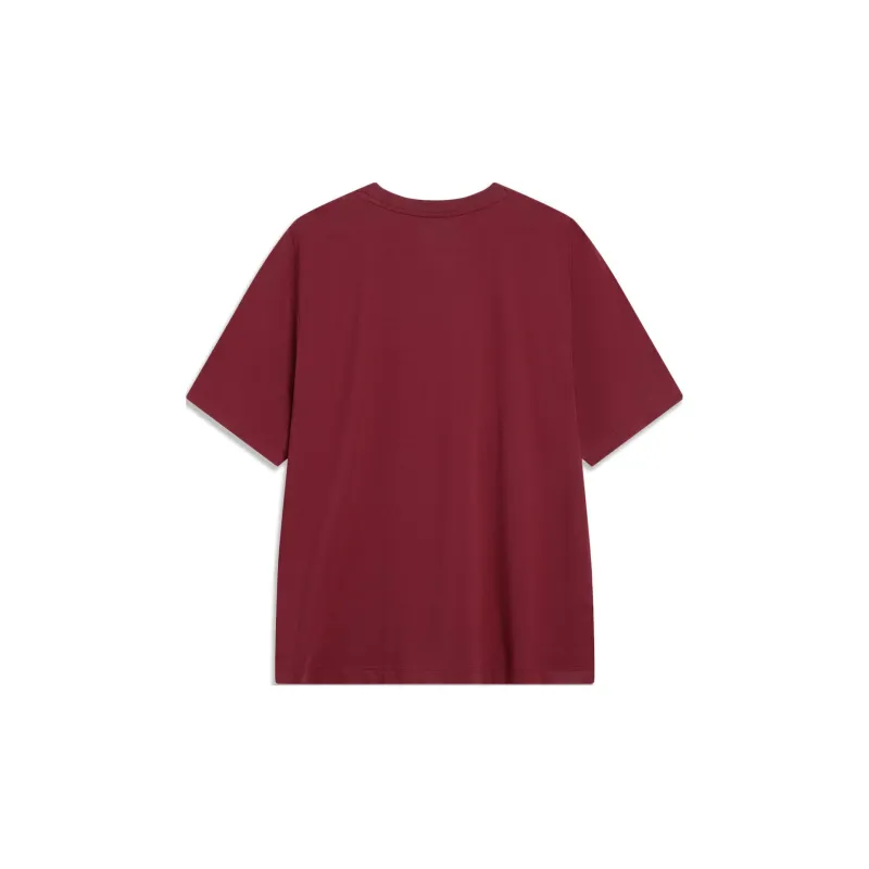 LiNing Sports Fashion Collection T Shirt Unisex Bicycle Red-1